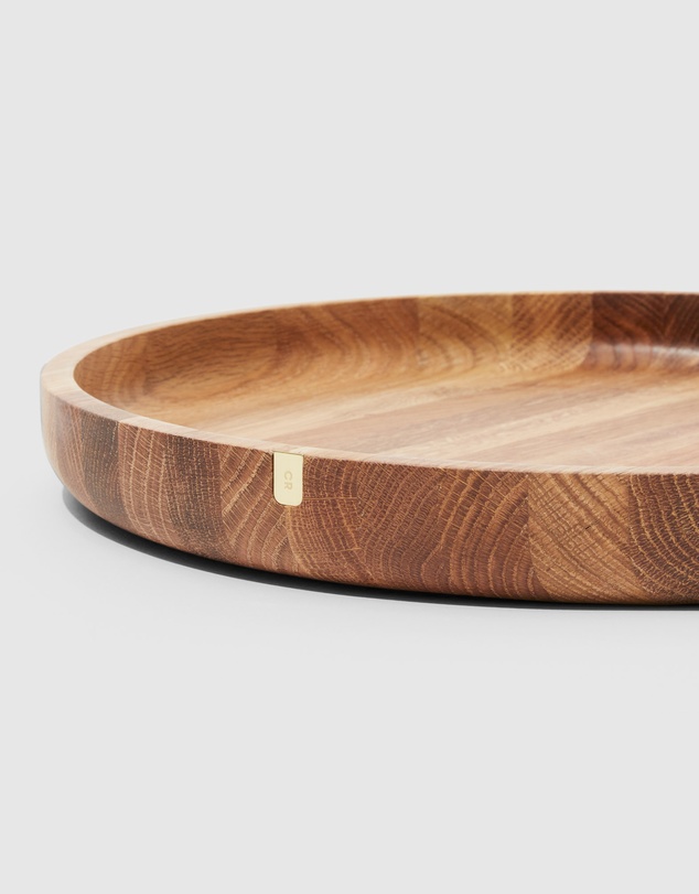 Country Road Theo Timber Shallow Bowl