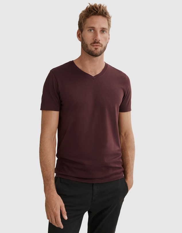 Country Road Pima V-neck T-Shirt
