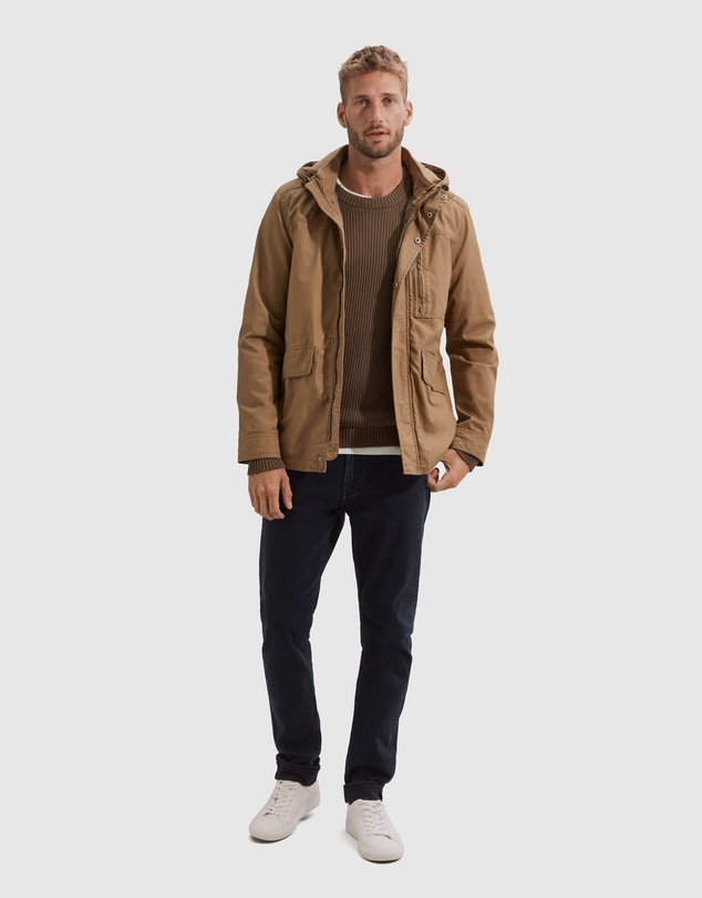 Country Road Waxy Parka