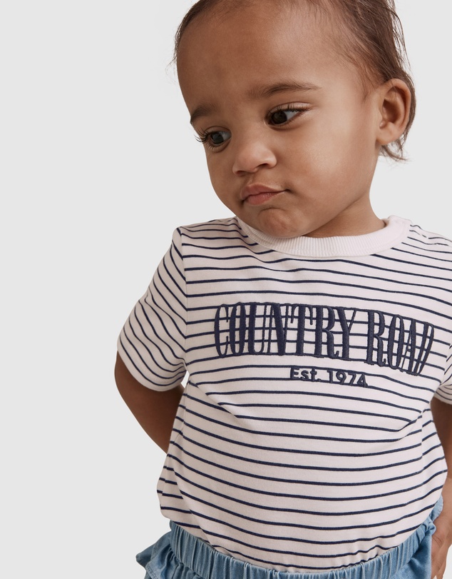 Country Road Verified Australian Cotton Heritage Stripe T-Shirt