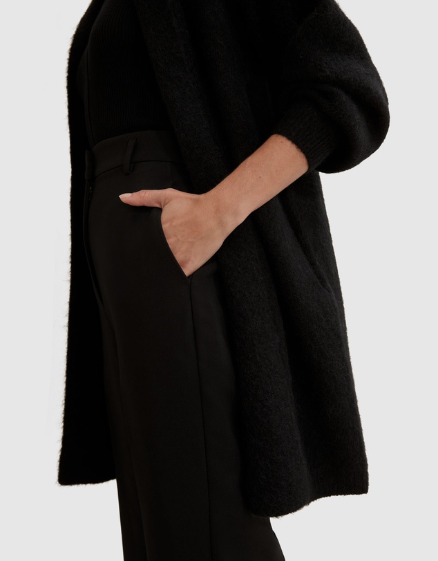 Country Road Longline Fluffy Cardigan