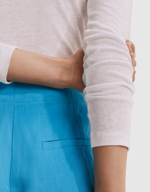 Country Road Long Sleeve Linen T-Shirt