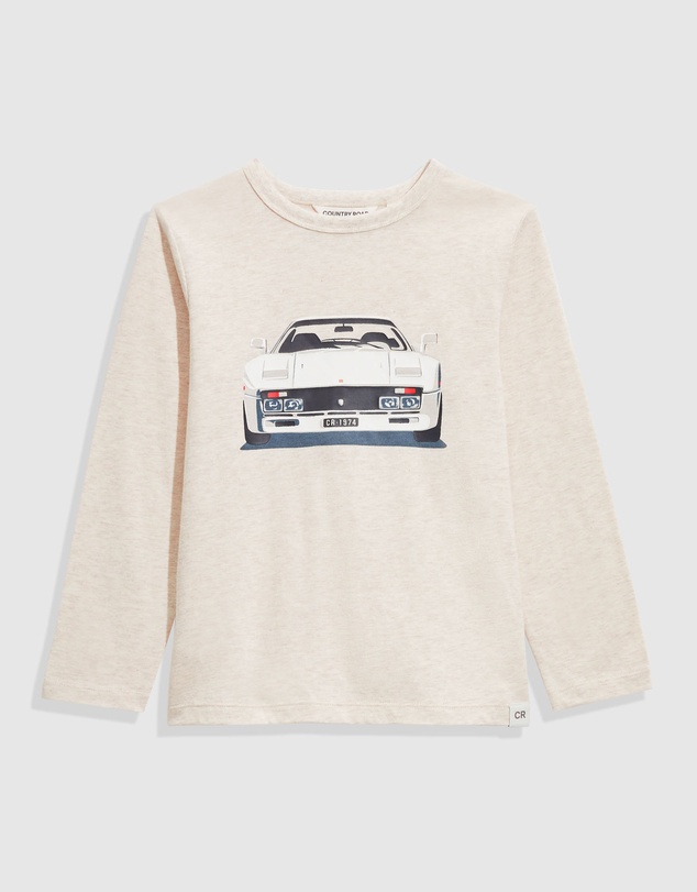 Country Road Organically Grown Cotton Sports Car T-Shirt