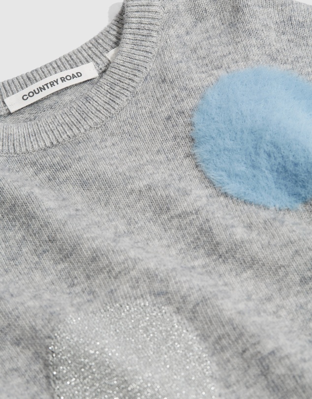 Country Road Spot Knit Pullover