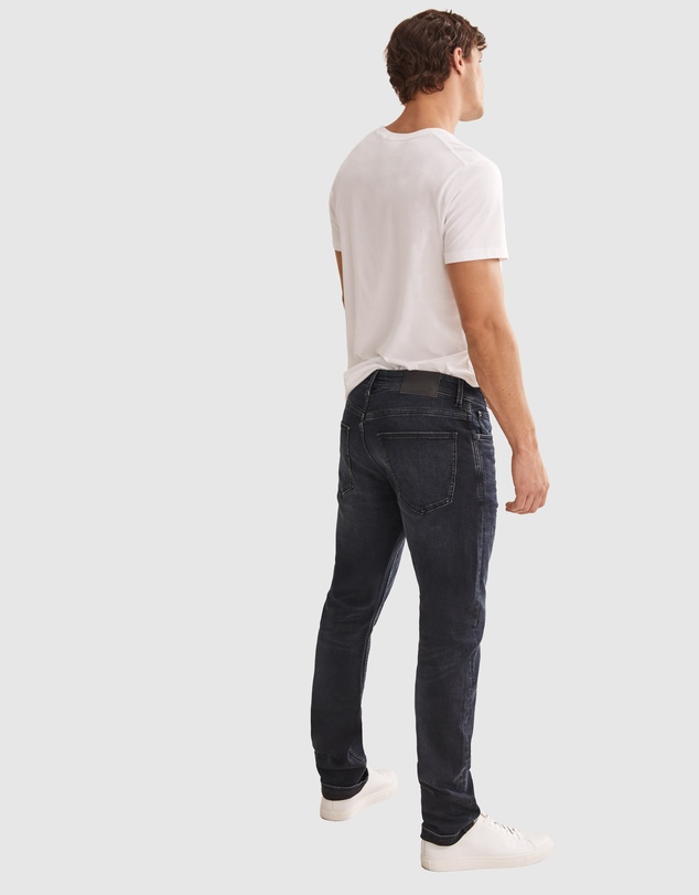 Country Road Standard Blue Black Jean