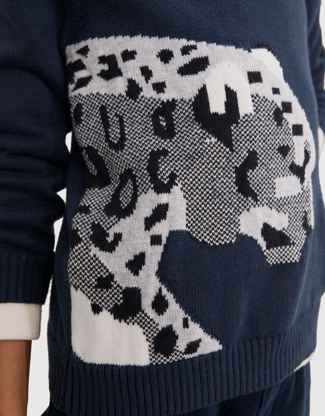 Country Road Leopard Knit