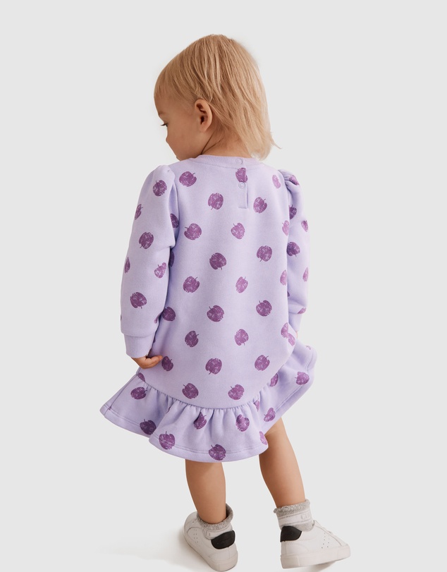 Country Road Organically Grown Cotton Apple Logo Sweat Dress