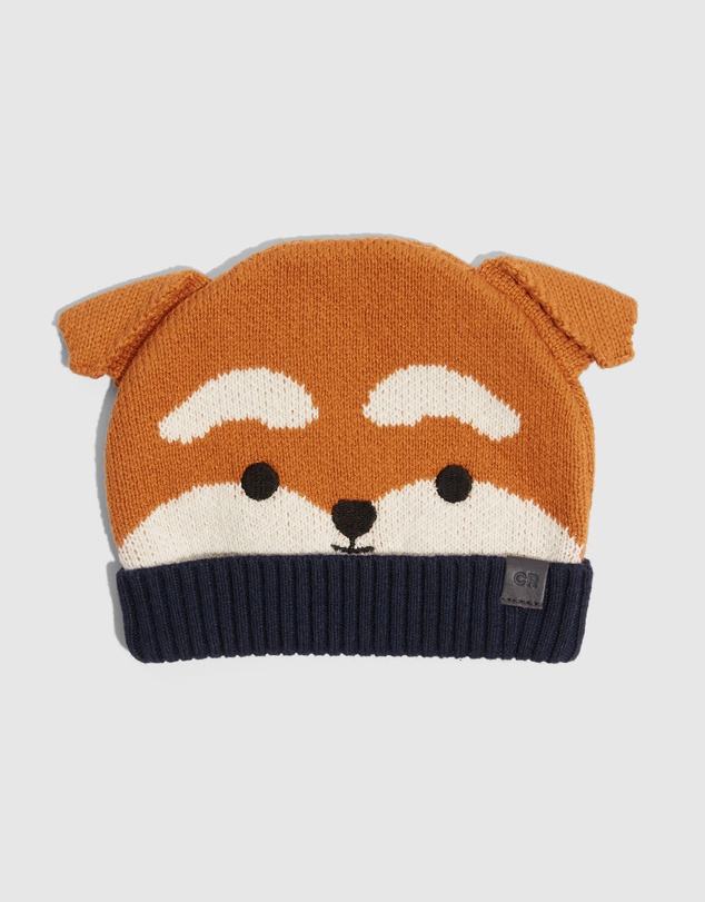Country Road Dog Knit Beanie