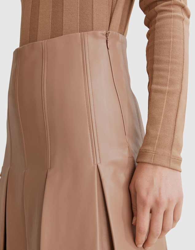 Country Road Inverted Pleat Skirt