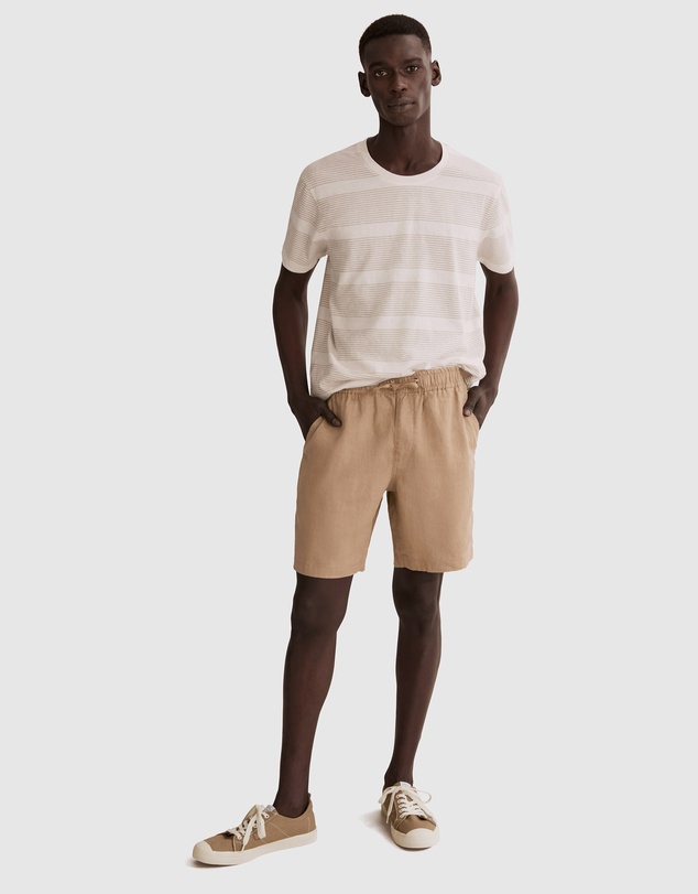 Country Road Organically Grown Linen Drawcord Short