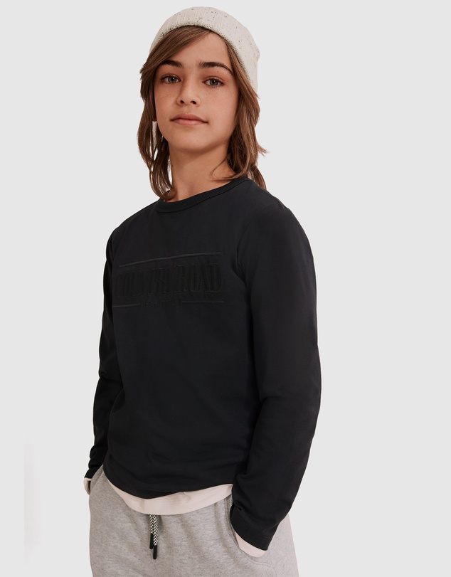 Country Road Verified Australian Cotton Long Sleeve Heritage T-Shirt