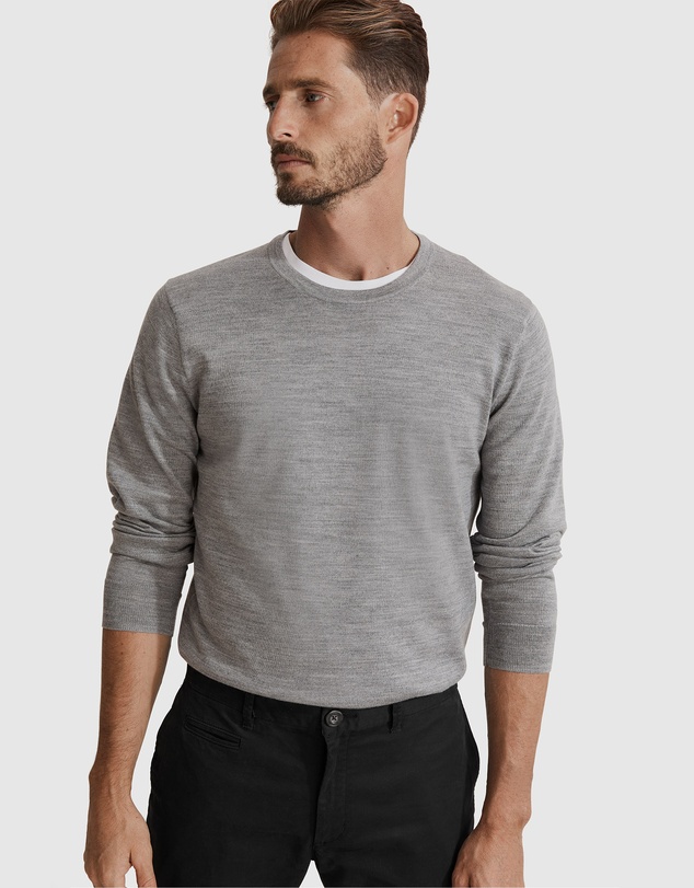 Country Road Verified Australian Merino Wool Crew Knit