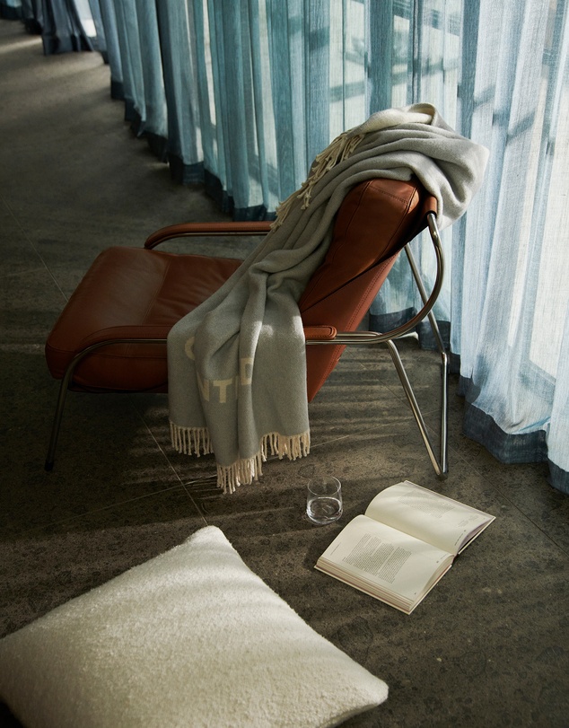 Country Road Recycled Cotton Modern Logo Throw