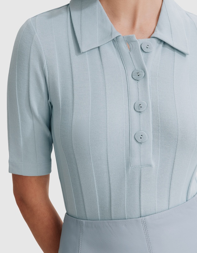 Country Road Cotton Modal Rib Polo