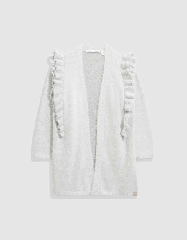 Country Road Frill Knit Cardigan