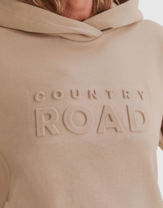 Country Road Australian Cotton Modern Logo Hooded Sweat