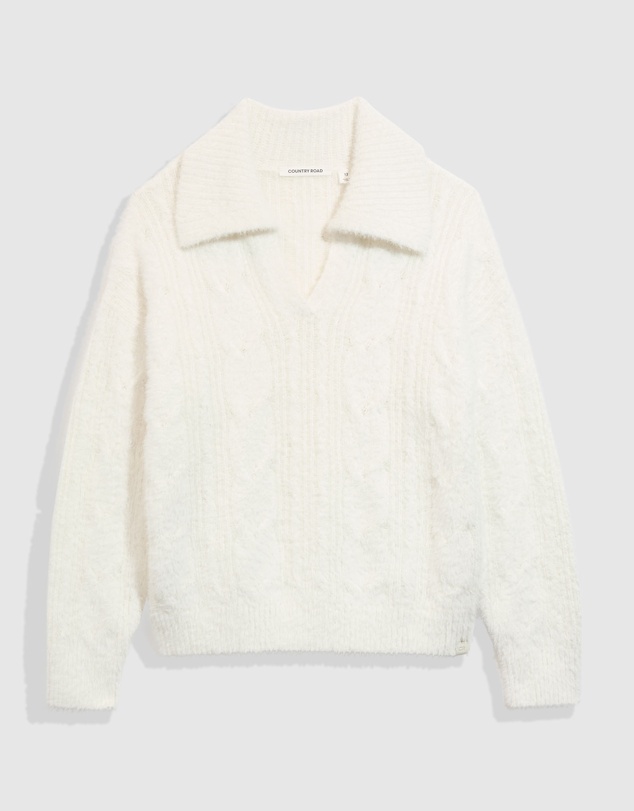 Country Road Teen Cable Knit Pullover