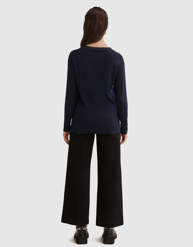 Country Road Verified Australian Merino Wool Crew Neck Knit