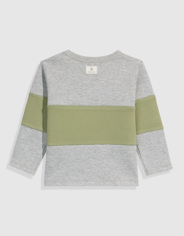 Country Road Organically Grown Cotton Block Stripe T-Shirt