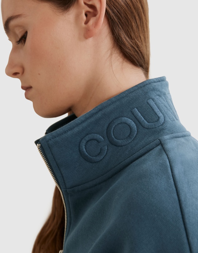 Country Road Australian Cotton Zip Collar Sweat