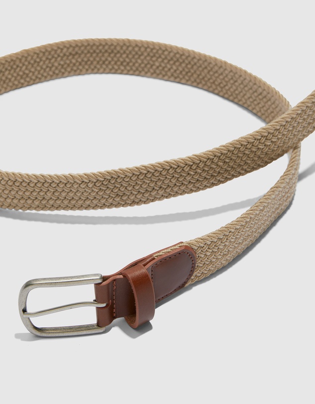 Country Road Woven Stretch Belt