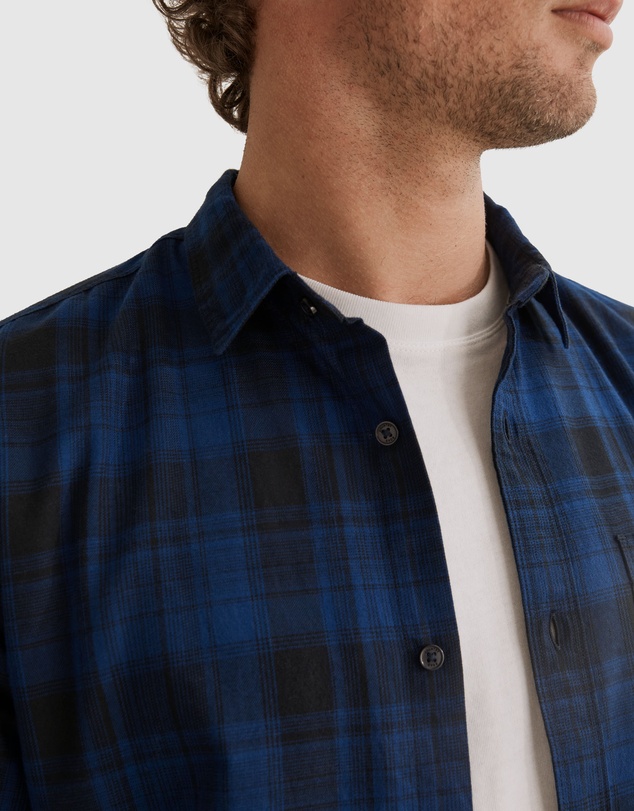 Country Road Regular Fit Brushed Check Shirt