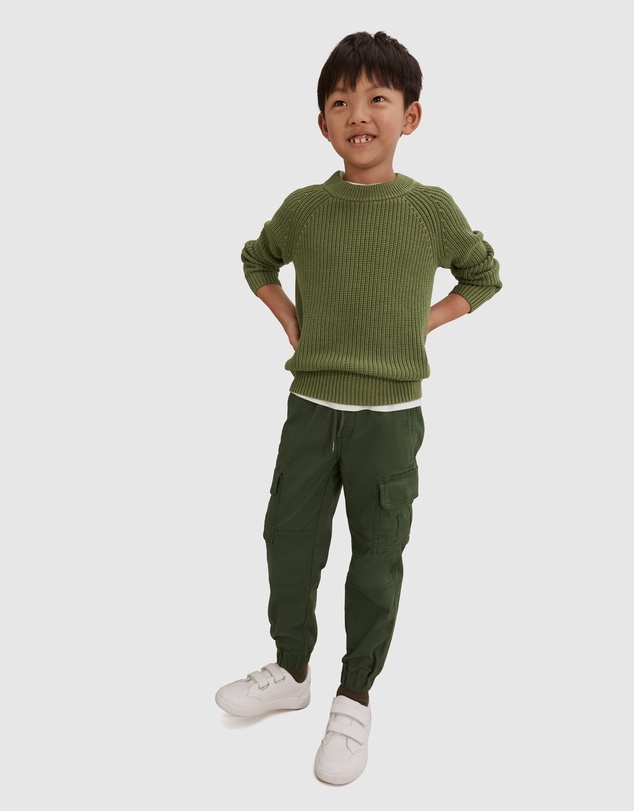 Country Road Fisherman Knit