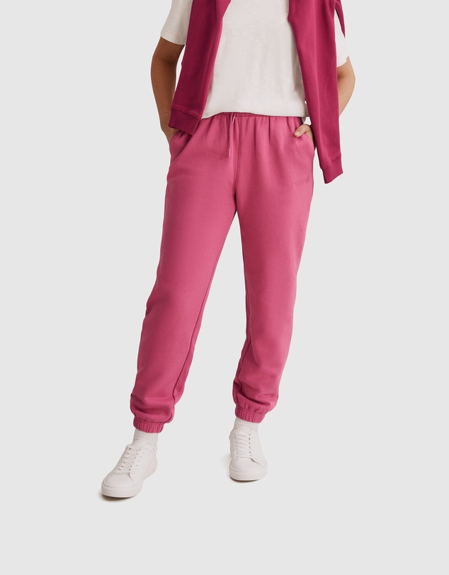 Country Road Teen Recycled Cotton Embroidered Detail Sweat Pant