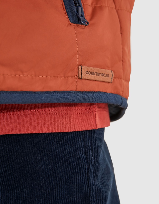 Country Road Grid Zip Jacket