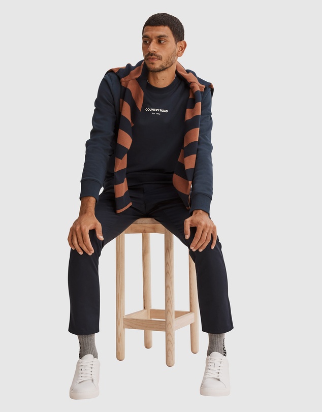 Country Road Australian Cotton Logo Sweat