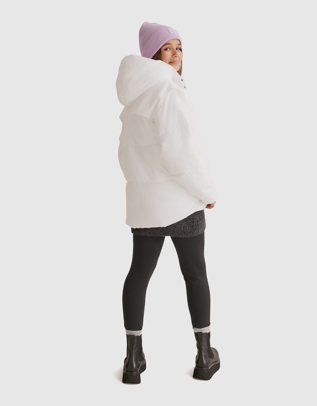 Country Road Teen Recycled Polyester Oversized Quilt Puffer Jacket