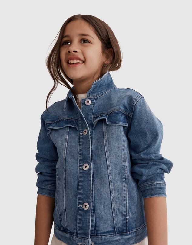 Country Road Frill Denim Jacket