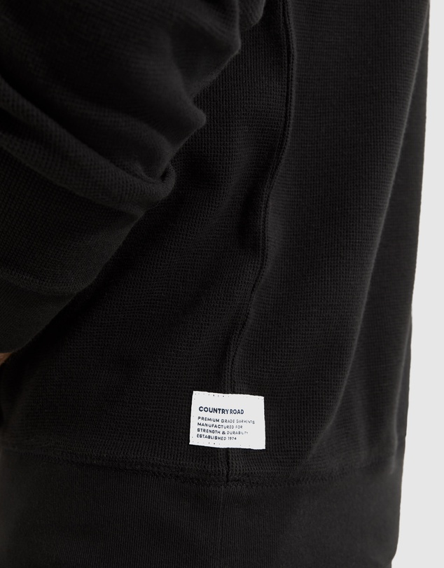 Country Road Waffle Crew T-Shirt