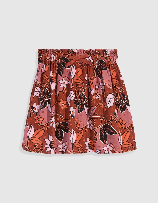 Country Road Autumn Cord Skirt