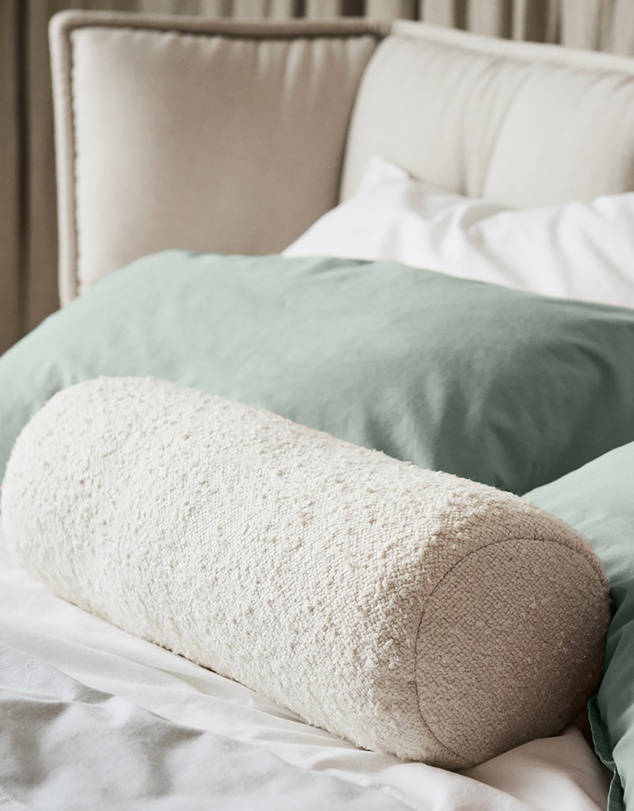 Country Road Bolster 52x16 Boucle Cushion