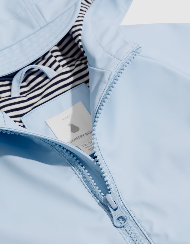 Country Road Hooded Rain Jacket