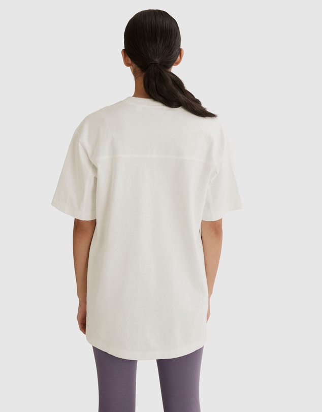 Country Road Teen Recycled Cotton Short Sleeve Logo Longline T-Shirt