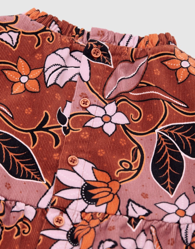 Country Road Autumn Floral Dress