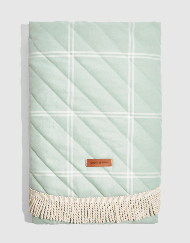 Country Road Hutton Round Picnic Blanket