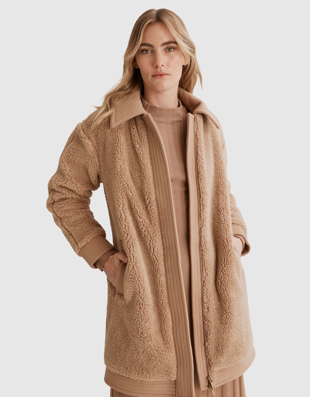 Country Road Teddy Coat