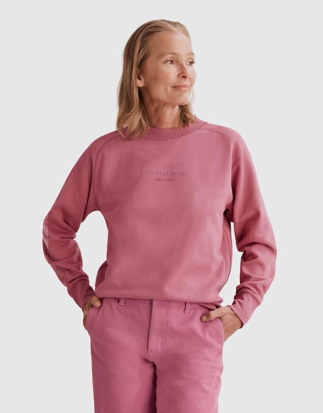 Country Road Verified Australian Cotton Casual Logo Sweat