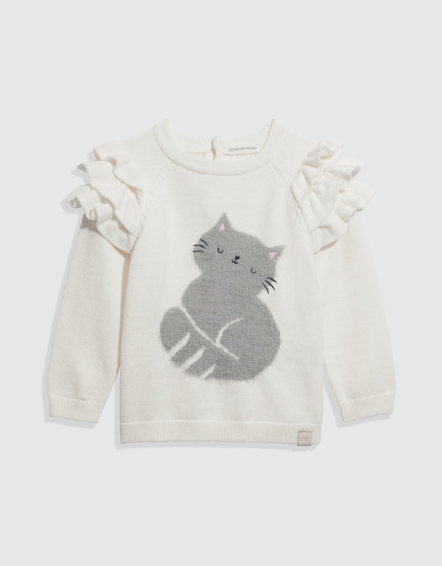 Country Road Cat Frill Knit
