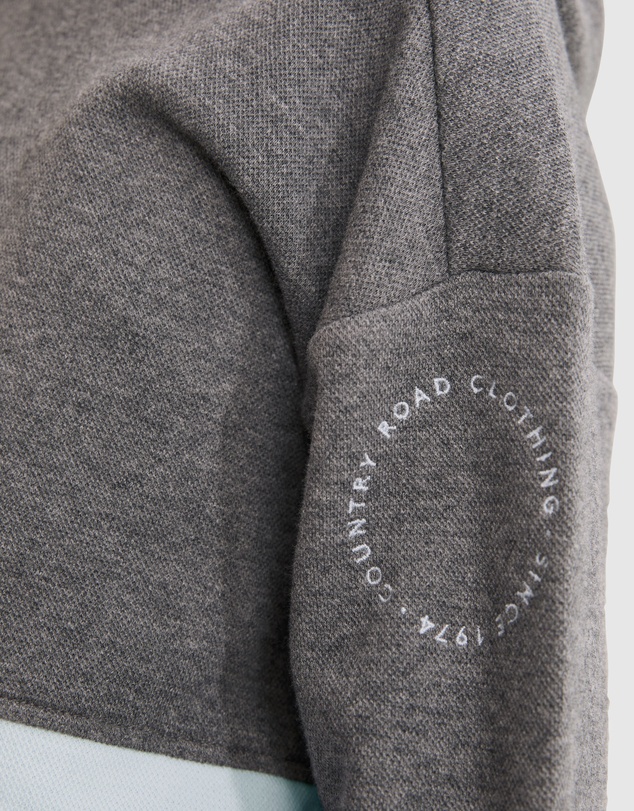 Country Road Organically Grown Cotton Logo Hood T-Shirt