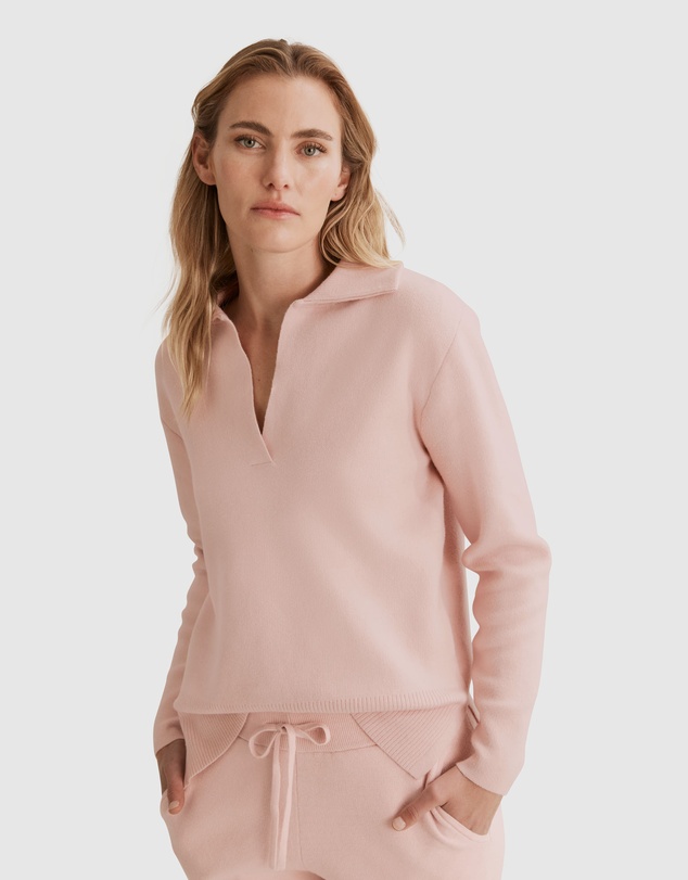 Country Road Lounge Collared Knit