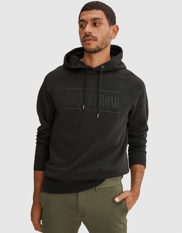 Country Road Verified Australian Cotton Heritage Hooded Sweat