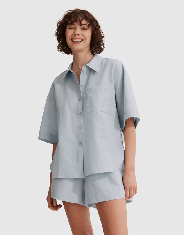Country Road Oversized Lounge Shirt