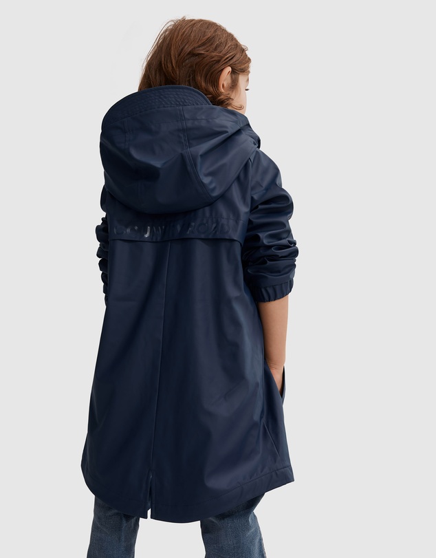 Country Road Hooded Rain Jacket
