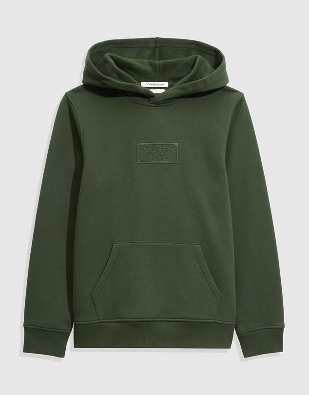 Country Road Teen Verified Australian Cotton Logo Hooded Sweat