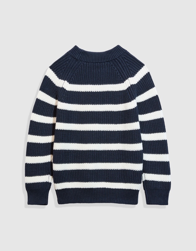 Country Road Stripe Fisherman Knit