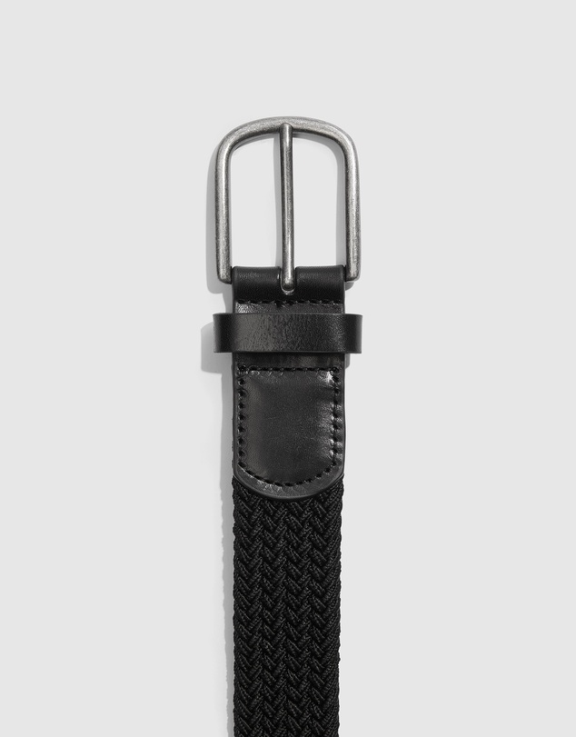 Country Road Woven Stretch Belt